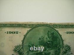 1902 National Currency IRVING National Bank NY. $5 note Circulated