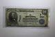 1902 National Currency Note Thomaston Bank Maine $20 N890