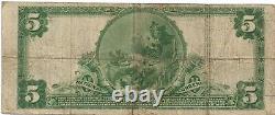 1902 Oneida National Bank of Utica NY National Currency National Bank Note