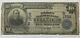1902 Plain Back $10 National Currency The National Bank Of Leesburg, Va Ch#s1738