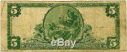 1902 Series National Currency The Commercial National Bank of High Point NC $5