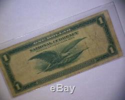 1914 $1 One Dollar National Currency, Federal Reserve Bank Chicago ILL