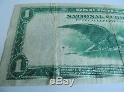 1918 $1 CLEVELAND Federal Reserve National Currency Bank Note