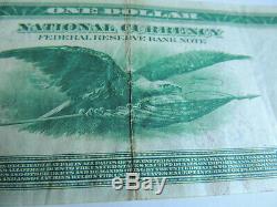 1918 $1 CLEVELAND Federal Reserve National Currency Bank Note