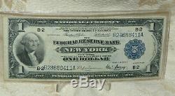 1918 $1 One Dollar National Currency, The Federal Reserve Bank of New York