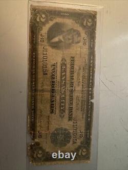 1918 $2 National Currency Kansas City Battleship U. S. Federal Reserve Bank Note