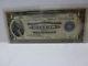 1918 Fr-742 $1 Large Size National Currency Note, Federal Reserve Bank Of Dallas