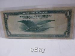 1918 FR-742 $1 Large Size National Currency Note, Federal Reserve Bank of Dallas