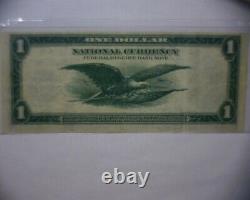 1918 One Dollar $1 National Currency FEDERAL RESERVE Bank Note Philadelphia, PA