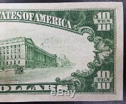 1929 $10.00 Nat'l Currency, Type 2, The First National Bank of Denison, Iowa