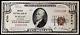 1929 $10.00 National Currency, American National Bank Of Wausau, Wi! Low Serial#