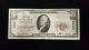 1929 $10.00 National Currency Type 1 Bishop First National Bank Of Honolulu
