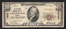 1929 $10 Atlantic National Bank Of Jacksonville, Fl National Currency Ch. #6888