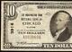 1929 $10 Dollar Washington Park Chicago National Bank Note Currency Paper Money