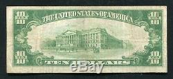 1929 $10 Duncannon National Bank Duncannon, Pa National Currency Ch. #4142