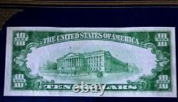 1929 $10 First National Bank Of Wilmerding Pennsylvania National Currency Type 2