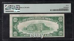 1929 $10 First National Bank Stockport, Oh National Currency Ch #8042 Pmg Vf-30