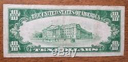 1929 $10 First National Bank of Shreveport Louisiana National Currency Note