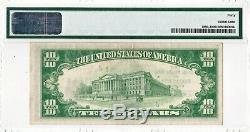 1929 $10 KANSAS CITY Missouri Federal Reserve Bank Note Brown National Currency