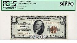 1929 $10 MINNEAPOLIS Minnesota Federal Reserve Bank Note Brown National Currency