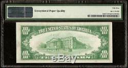 1929 $10 Minniapolis Brown Seal Bank Note National Currency Money Pmg 55 Epq