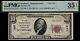 1929 $10 National Bank Sunbury, Pennsylvania Ch# 1237 Pmg 35epq Total 35 Known