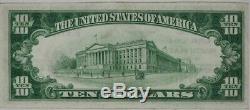 1929 $10 National Banknote Currency National Bank North Platte Ne Vf Xf (1701a)