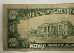 1929 $10 National Currency 5131 Bank of Union City Pennsylvania