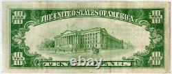 1929 $10 National Currency Note 6019 Larchmont Bank Trust New York LF304