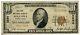 1929 $10 National Currency Note Ch 8590 Bank Of Aliquippa Pennsylvania Aj455