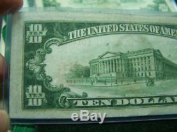 1929 $10 National Currency San Francisco, CA RARE BANK Anglo National Bank