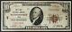 1929 $10 National Currency From The First National Bank Of Mcconnelsville, Ohio