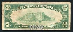 1929 $10 The First National Bank Of Fleming, Co National Currency Ch. #11571