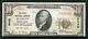 1929 $10 The First National Bank Of Hawley, Pa National Currency Ch. #6445