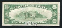 1929 $10 The First National Bank Of Lock Haven, Pa National Currency Ch. #507