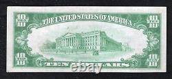 1929 $10 The First National Bank Of Lorimor, Ia National Currency Ch. #12248 Au