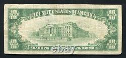 1929 $10 The First National Bank Of York, Ne National Currency Ch. #2683
