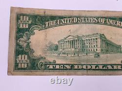 1929 $10 The National Bank of Union City PA 5131 National Currency