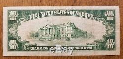 1929 $10 The State National Bank of Texarkana, Arkansas National Currency Note