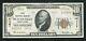1929 $10 Tyii First National Bank At Beaver Falls, Pa National Currency Ch. #14117