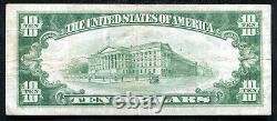 1929 $10 Tyii First National Bank In Oshkosh, Wi National Currency Ch. #6604