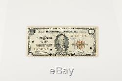 1929 $100 Bill National Currency Federal Reserve Bank Of New York