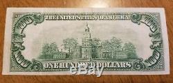1929 $100 Federal Reserve Bank of Richmond Note Bill National Currency AU