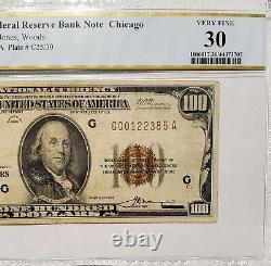 1929 100 National Currency Federal Reserve Bank Note