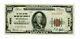1929 $100 National Currency First National Bank And Trust Co. Muskogee Oklahoma