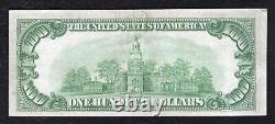 1929 $100 The First National Bank Of Miami, Fl National Currency Ch. #6370
