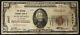1929 $20.00 National Currency, The National Exchange Bank Of Waukesha, Wi