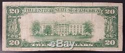 1929 $20.00 National Currency, from The First National Bank of Remsen, Iowa