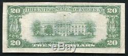 1929 $20 Boone National Bank Of Madison, Wv National Currency Ch. #6510