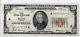 1929 $20 Dallas Texas Tx Federal Reserve Bank Note Brown National Currency Key